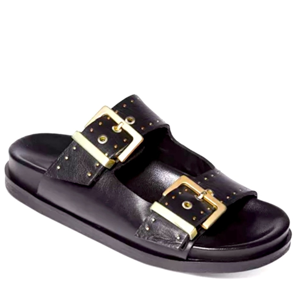 All Saints Mae leather sandals size 39